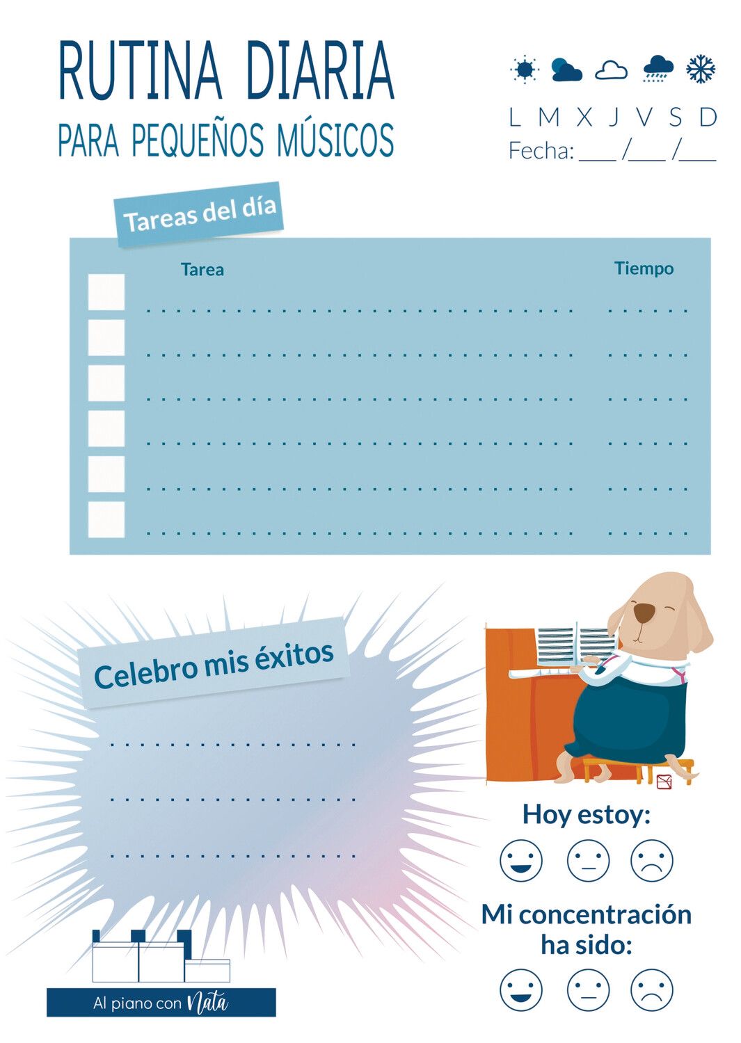 Planificador diario
