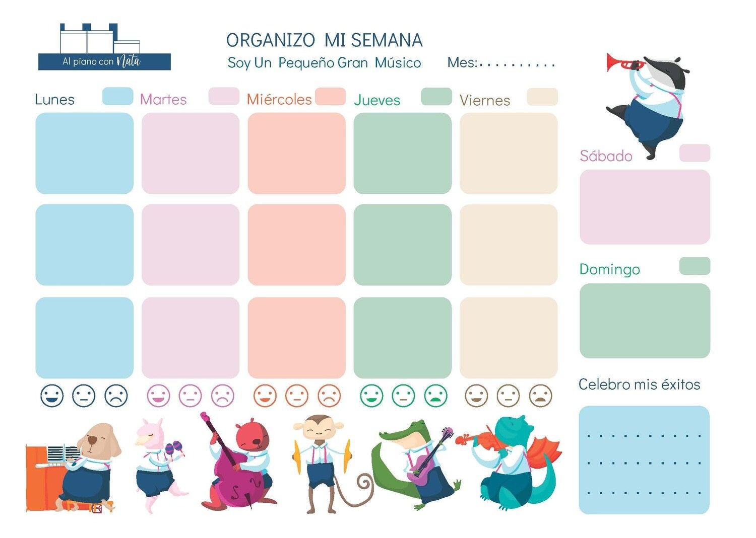 Planificador semanal