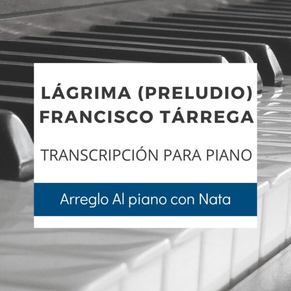 LÁGRIMA-PIANO