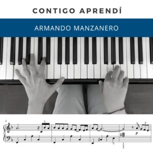CONTIGO APRENDÍ PARTITURA