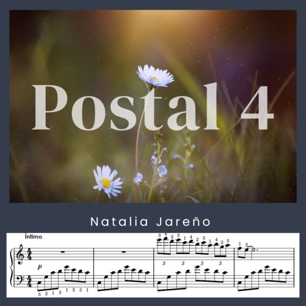 POSTAL 4-PIANO